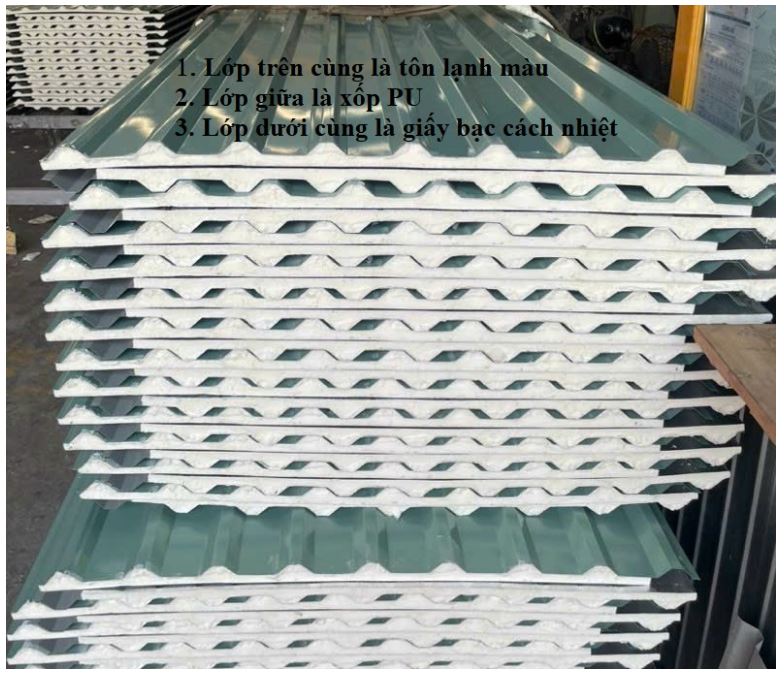 Giải pháp chống nóng mái tôn hiệu quả